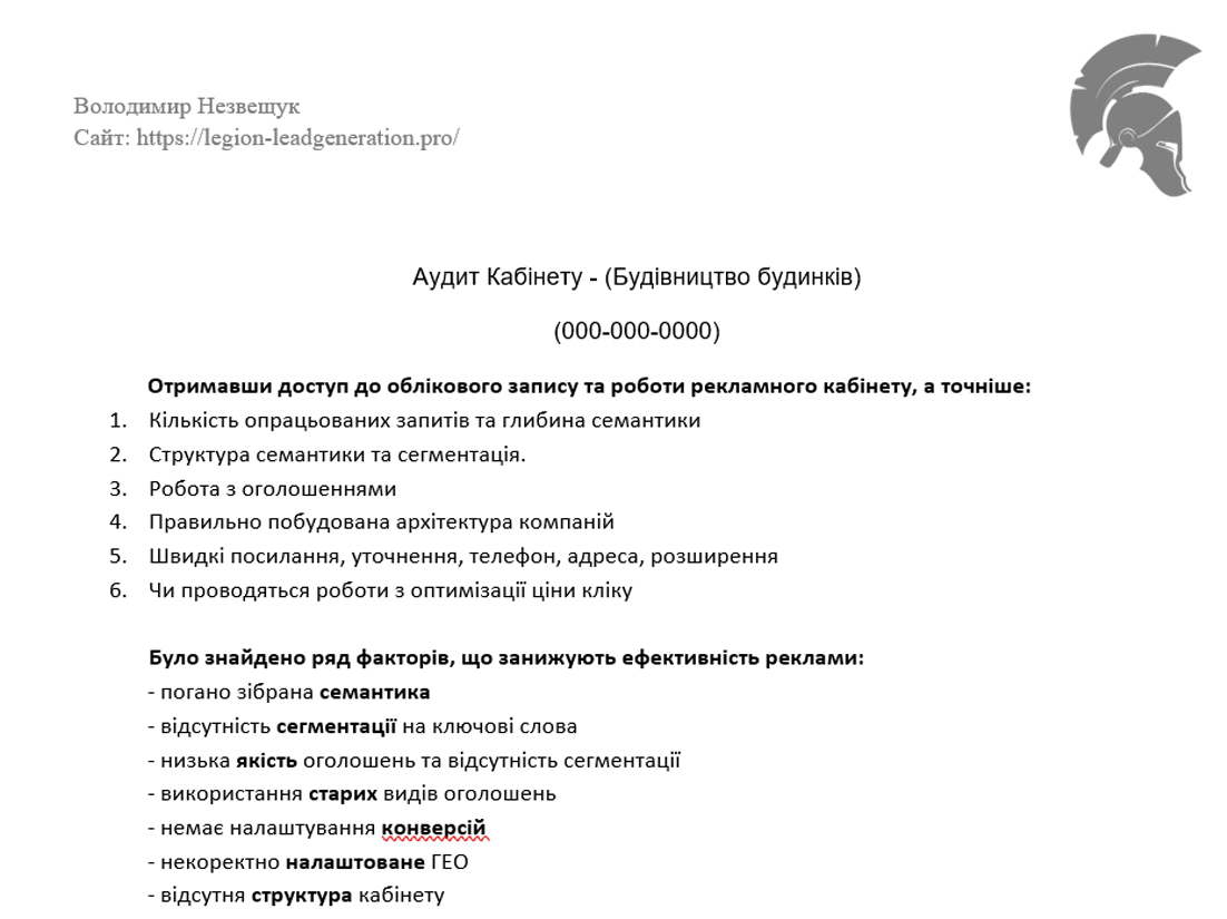 Результат аудиту